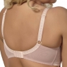 KATRIANE Pink Dotted Lace Full Coverage Bra 