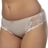 FANCHONE Smooth Beige Lace Bikini Panties