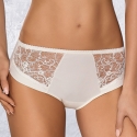 Selena - Light Cream Sheer High Waist Brief