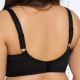 Marlene Unlined Black Sheer Lace Bra