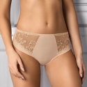 Paola - Light Beige Sheer High Waist Brief