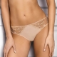 Paola - Light Beige Sheer Bikini Panties