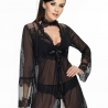 Mistique - Ultra Sheer Black Robe