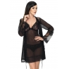 Mistique - Ultra Sheer Black Robe