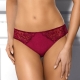 Rania - Red Sheer Lace Bikini Panties