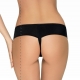 Mistique - Black See Through Lace Thongs 