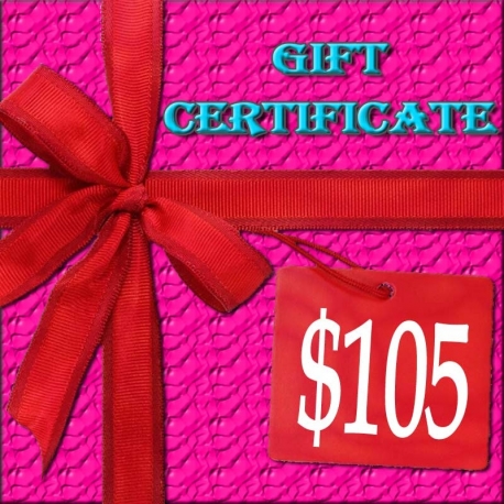 $105 Lacy Hint :: Gift Certificate 