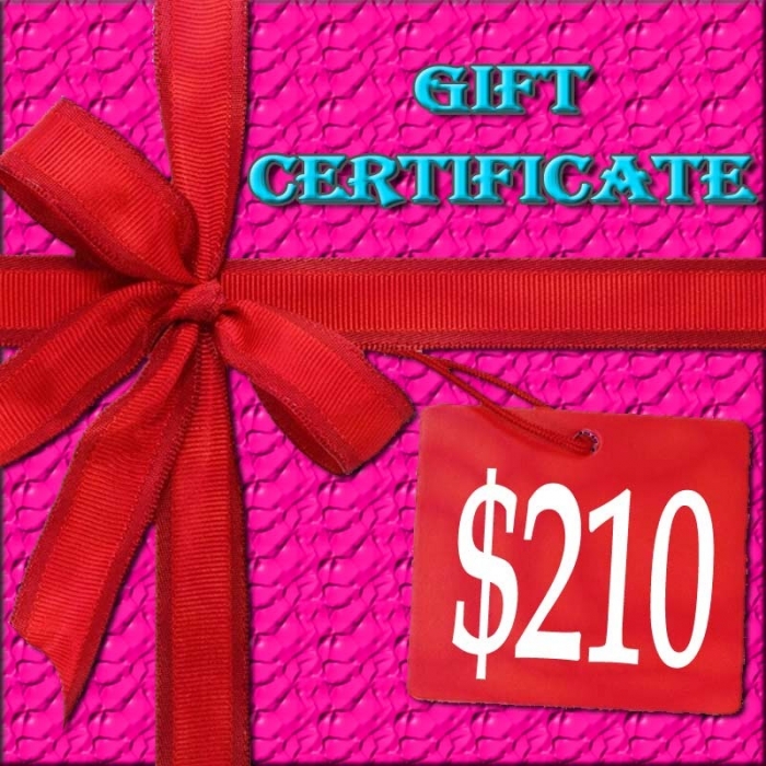 $210 Lacy Hint :: Gift Certificate 