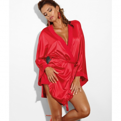 Si - Red Ultra Soft Wide Sleeve Robe