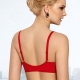 Nori - Red Ultra Sheer Balconette Bra