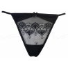 Bell - Black Mesh G-String