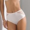 Quince - Light Cream Lace High Waist Brief