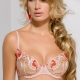 Sweetie - Apricot Sheer Balconette Bra