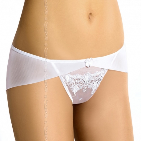 Primrose - White Sheer Bikini Panties