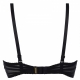 Venetian Mirror 2 - Black Strappy Sheer Lace Bra