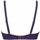 Venetian Mirror 4 - Purple Strappy Lace Sheer Balconette Bra