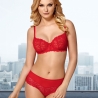 Lily - Red Lace Bra: 36DDD, 38DD, 38DDD