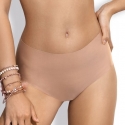 Malaga - Beige Seamless High Waist Brief