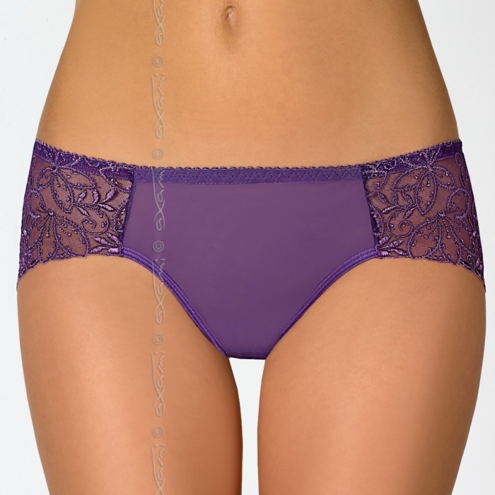 Figue - Purple Mesh Bikini Panties