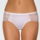 Vin Blanc - White Mesh Bikini Panties