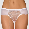 Vin Blanc - White Mesh Cheeky Panties
