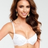 Saga - White Push up Bra