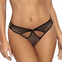 Seductive Woman 7 - Black Strappy Thongs