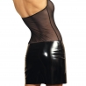 Latex and Tulle Dress Black - Queen of The Night 5