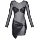 Black Mesh Dress - Queen of the Night 12