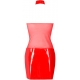 Tulle and Latex Dress Red - Queen of The Night 4