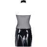 Latex and Tulle Dress Black - Queen of The Night 5