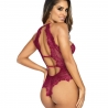 Malaga Loca - Maroon Bodysuit