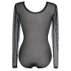 Long Sleeve Mesh Bodysuit 