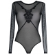 Long Sleeve Mesh Bodysuit 