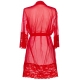 Hot Sevilla Red - Sheer Robe