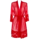 Hot Sevilla Red - Sheer Robe