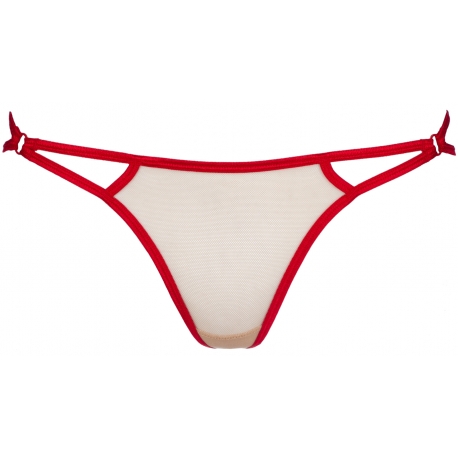 Hot Sevilla Red - Sheer Thongs