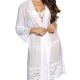 Hot Sevilla White - Mesh Robe