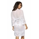 Hot Sevilla White - Mesh Robe