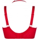 Sexy Plus Line - Red Sheer Underwire Bra