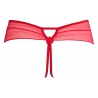Sexy Plus Line 3 - Red Sheer Thongs