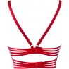 Summer Love 8 - Red Sheer Longline Bra