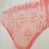 Lovely - Peach Mesh Panties