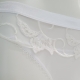 Saga - White Mesh Thongs