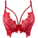 Summer Love 8 - Red Sheer Longline Bra