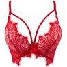 Summer Love 8 - Red Sheer Longline Bra