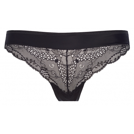 Fondant au Chocolat - Lace Thongs