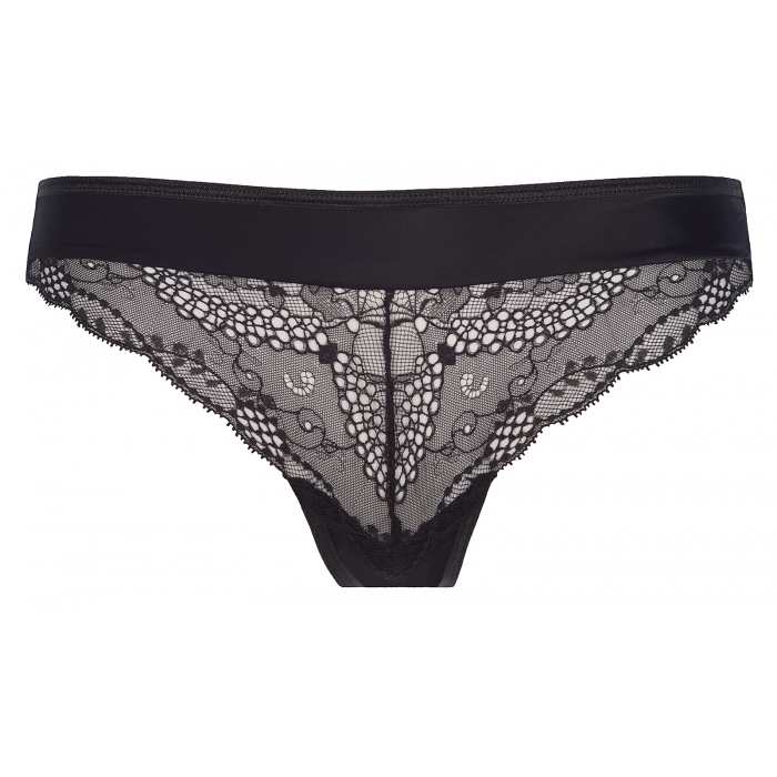 Fondant au Chocolat - Lace Thongs