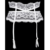 Angelic - White Lace Garter Belt