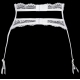 Angelic - White Lace Garter Belt